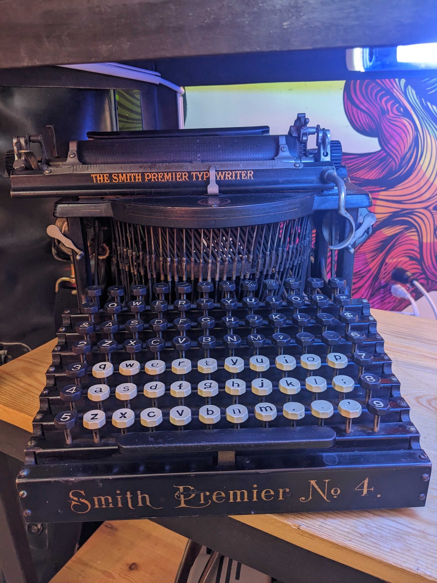 1904 Smith Premier Typewriter