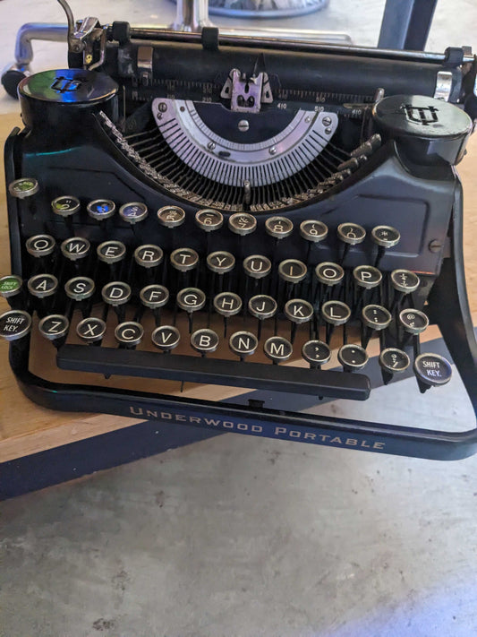 Early 1930s Underwood Portable