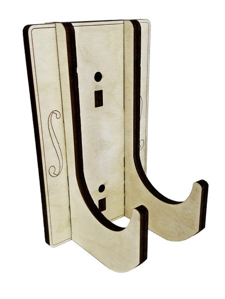 Adjustable Wall Hanger Mount Kit for Cigar Box Guitars