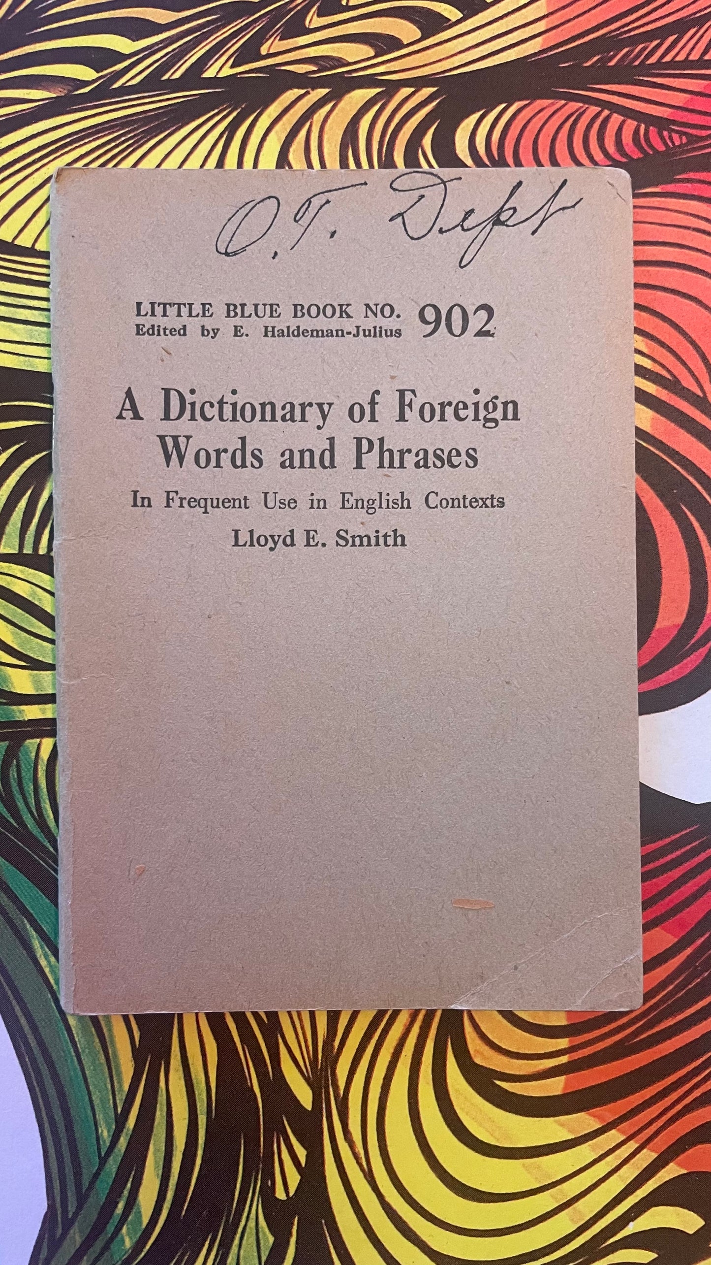 A Dictionary of Foreign Words and Phrases - 902