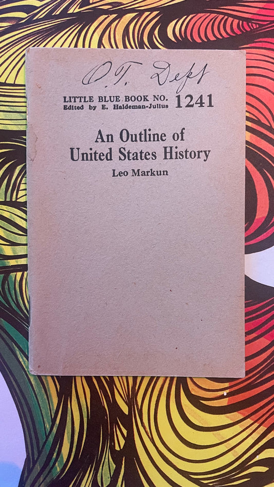 An Outline of United States History - 1241