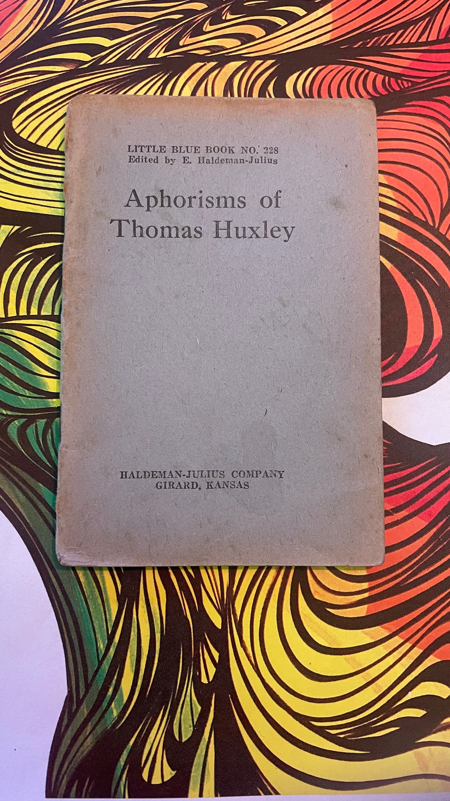 Aphorisms of Thomas Huxley - 228