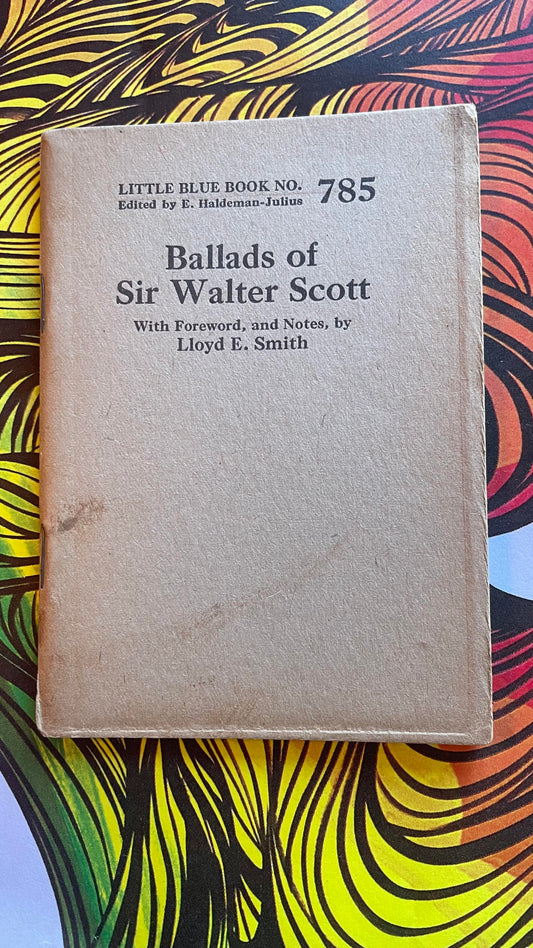 785 - Ballads of Sir Walter Scott