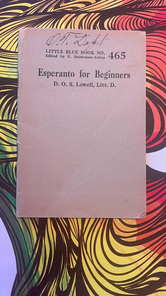 Esperanto for Beginners