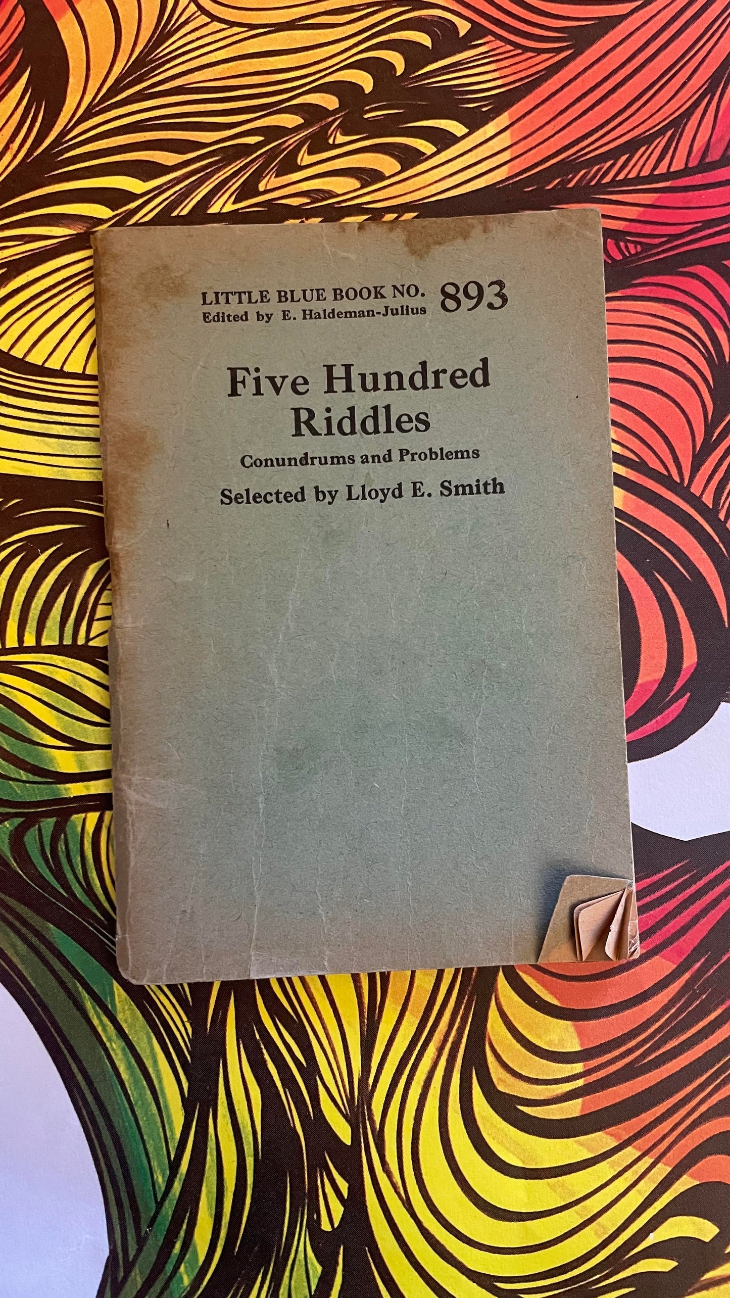 Five Hundred Riddles - 893