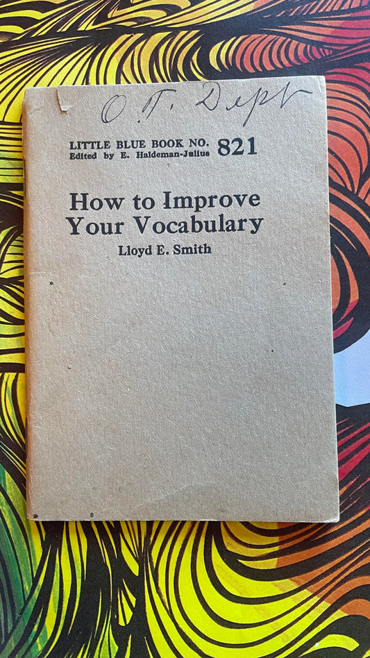 How to Improve Your Vocabulary - 821