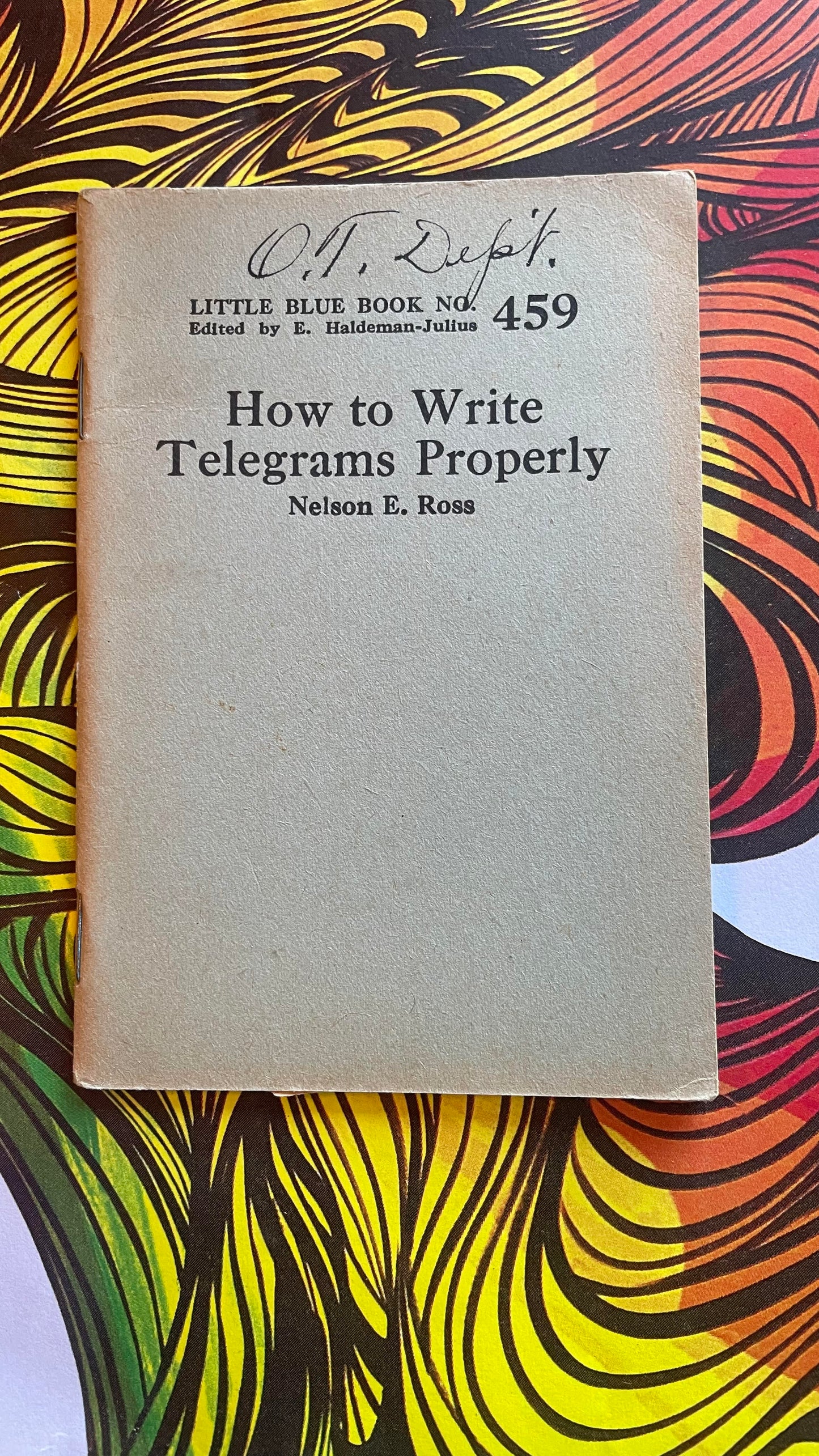 How to Write Telegrams Properly - 459