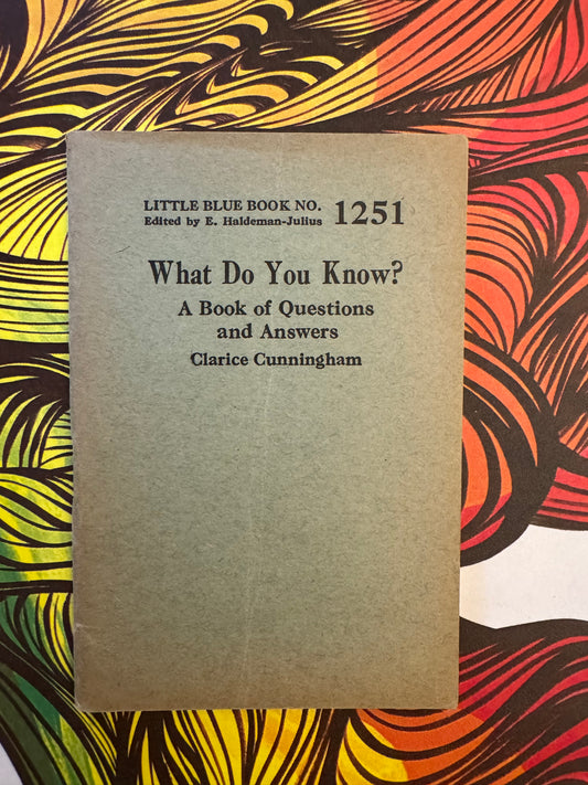 What Do You Know? - 1251