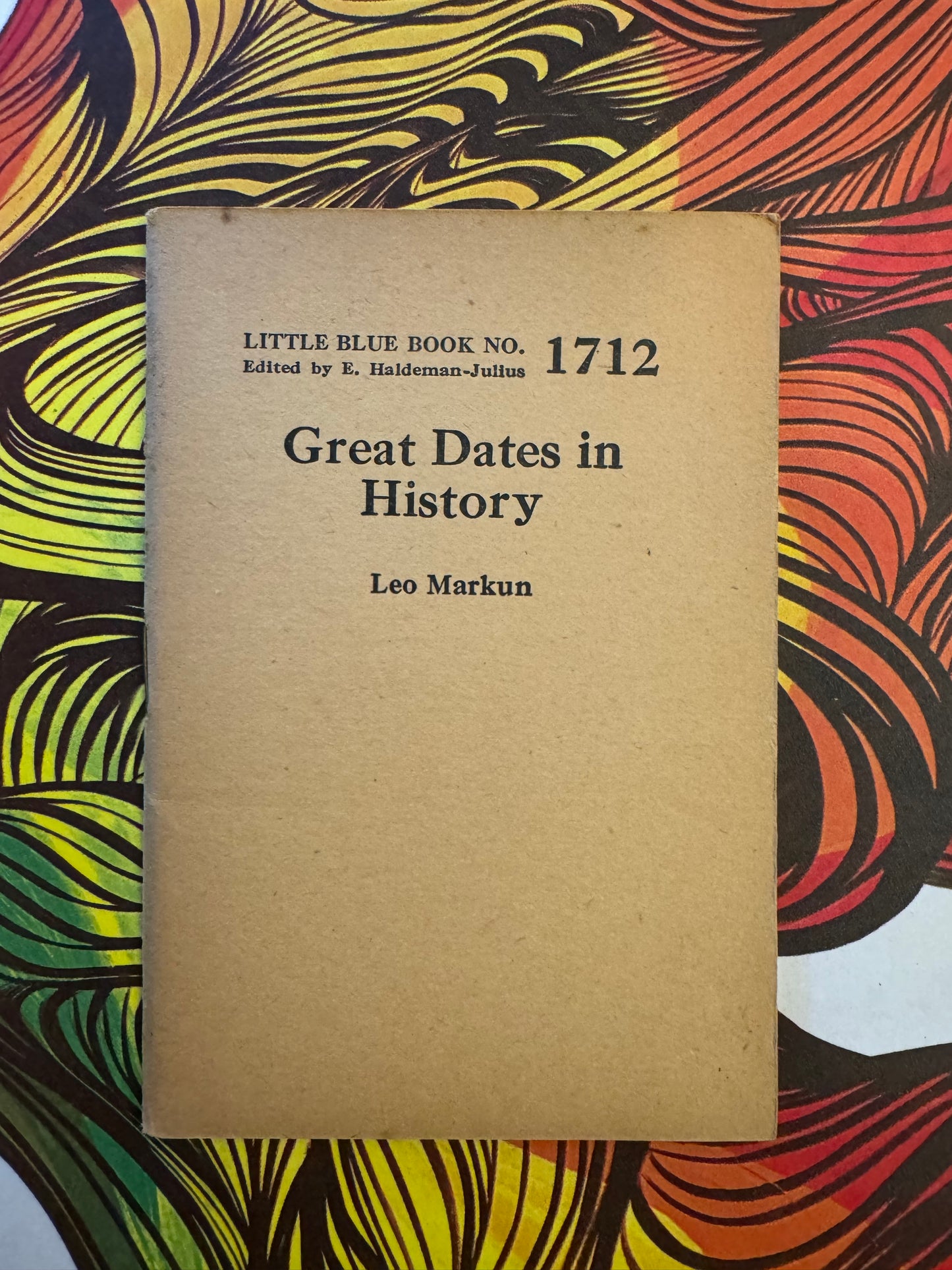 Great Dates in History - 1712