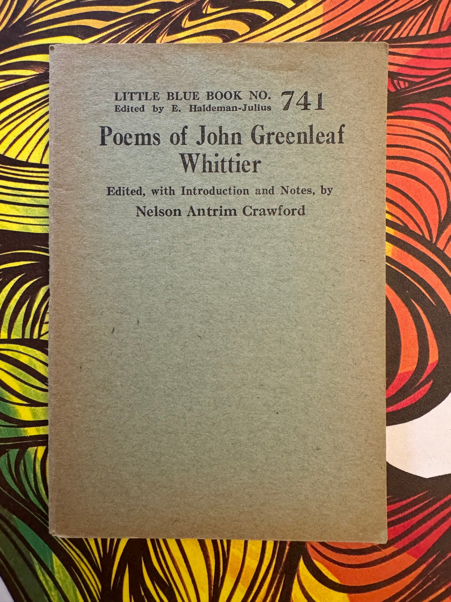 Poems of John Greenleaf Whittier - 741