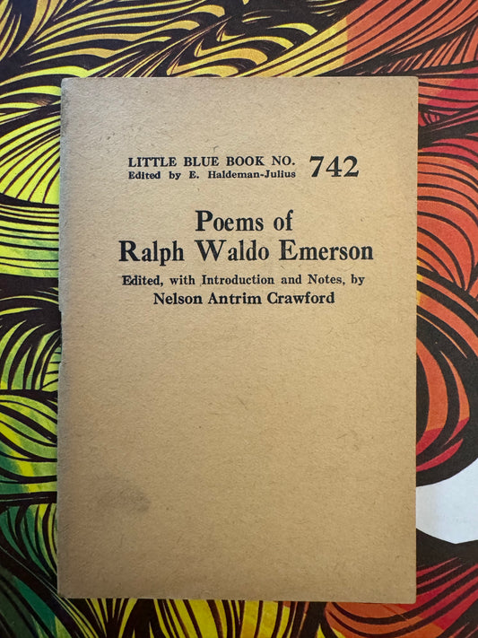 Poems of Ralph Waldo Emerson - 742