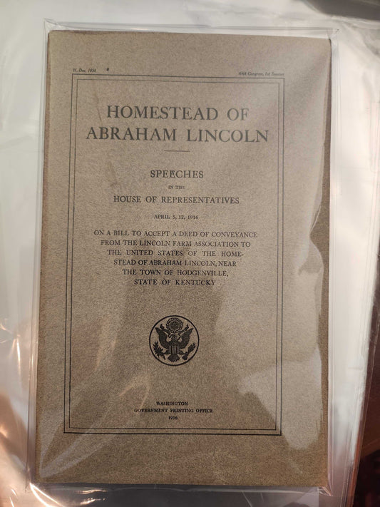 Homestead of Abraham Lincoln Speeches