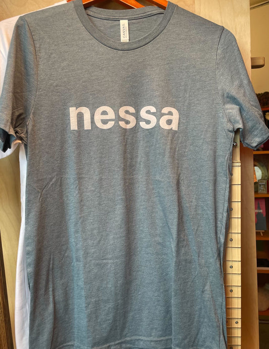 Nessa T Shirt, courtesy Nessa Records