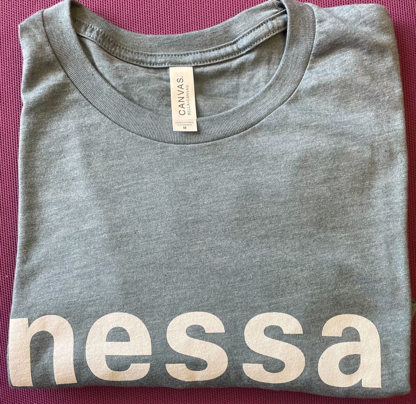 Nessa T Shirt, courtesy Nessa Records