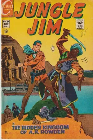 Charlton Comics Jungle Jim No. 24