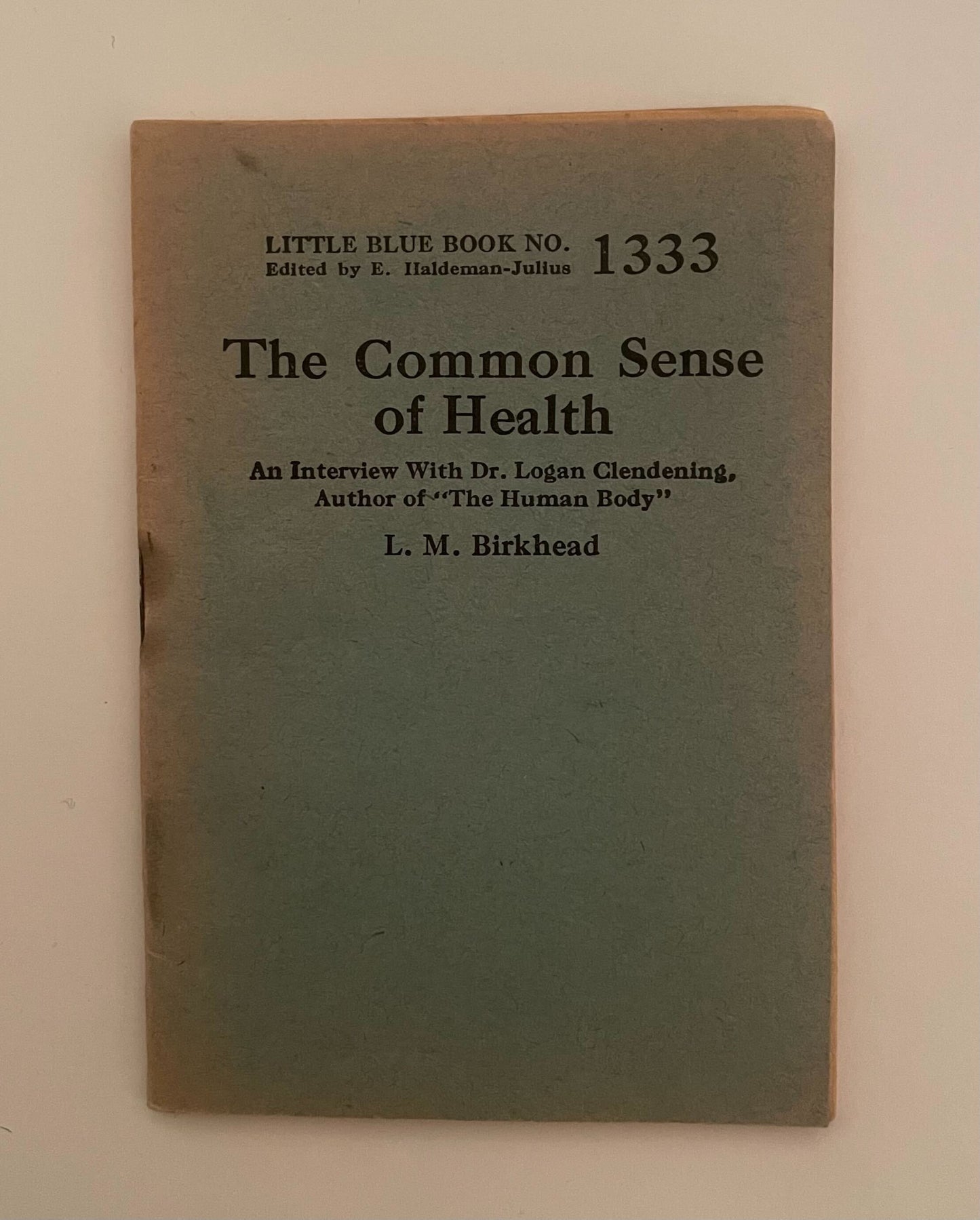 suspect pamphlets from the 1930's (Little Blue Book)