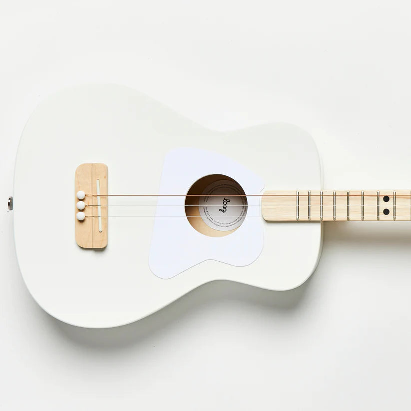 Loog Pro Acoustic Guitar Age 6+ (White)