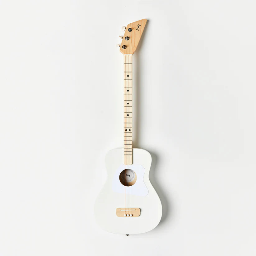 Loog Pro Acoustic Guitar Age 6+ (White)