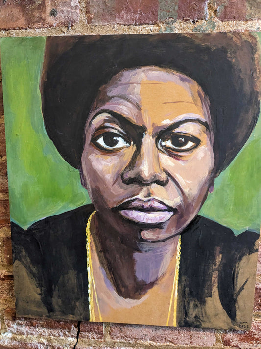 Christine Mantakara- 'Nina Simone, 2022' artwork (Alchemical Speakeasy)