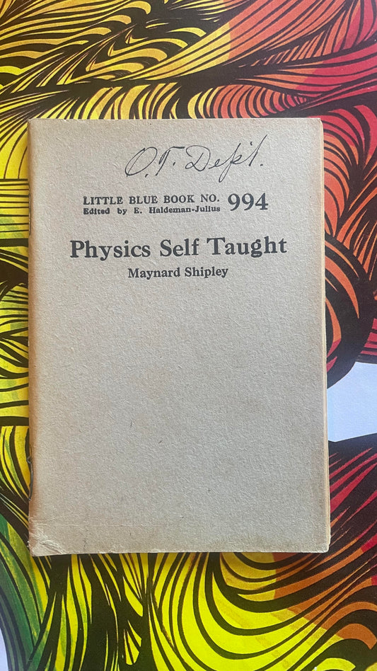 Physics Self Taught - 994