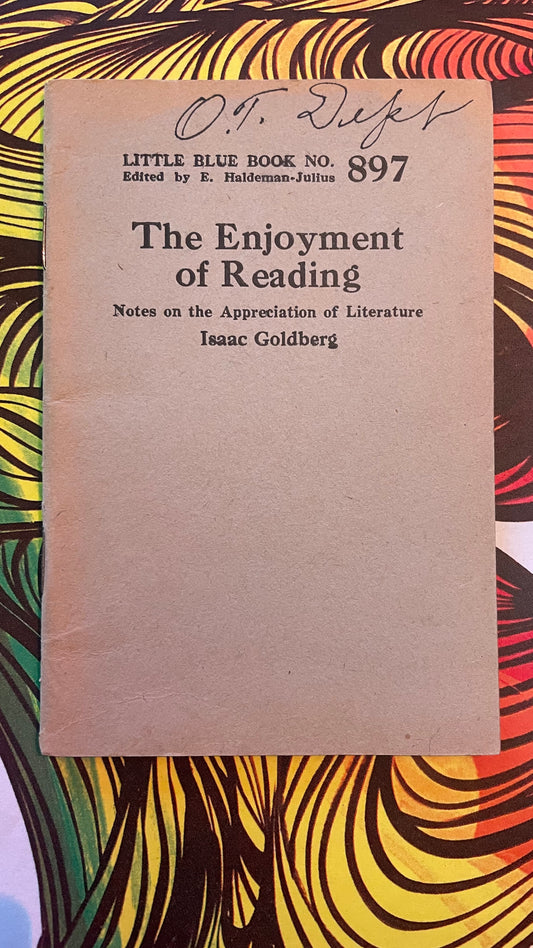 The Enjoyment of Reading - 897