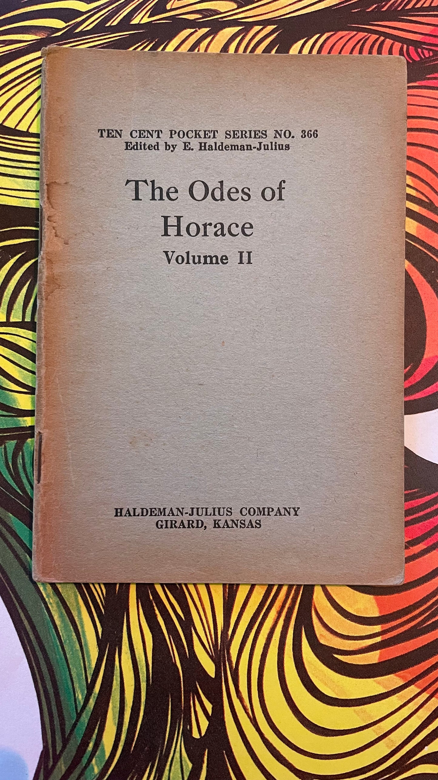 The Odes of Horace Vol 2- 366