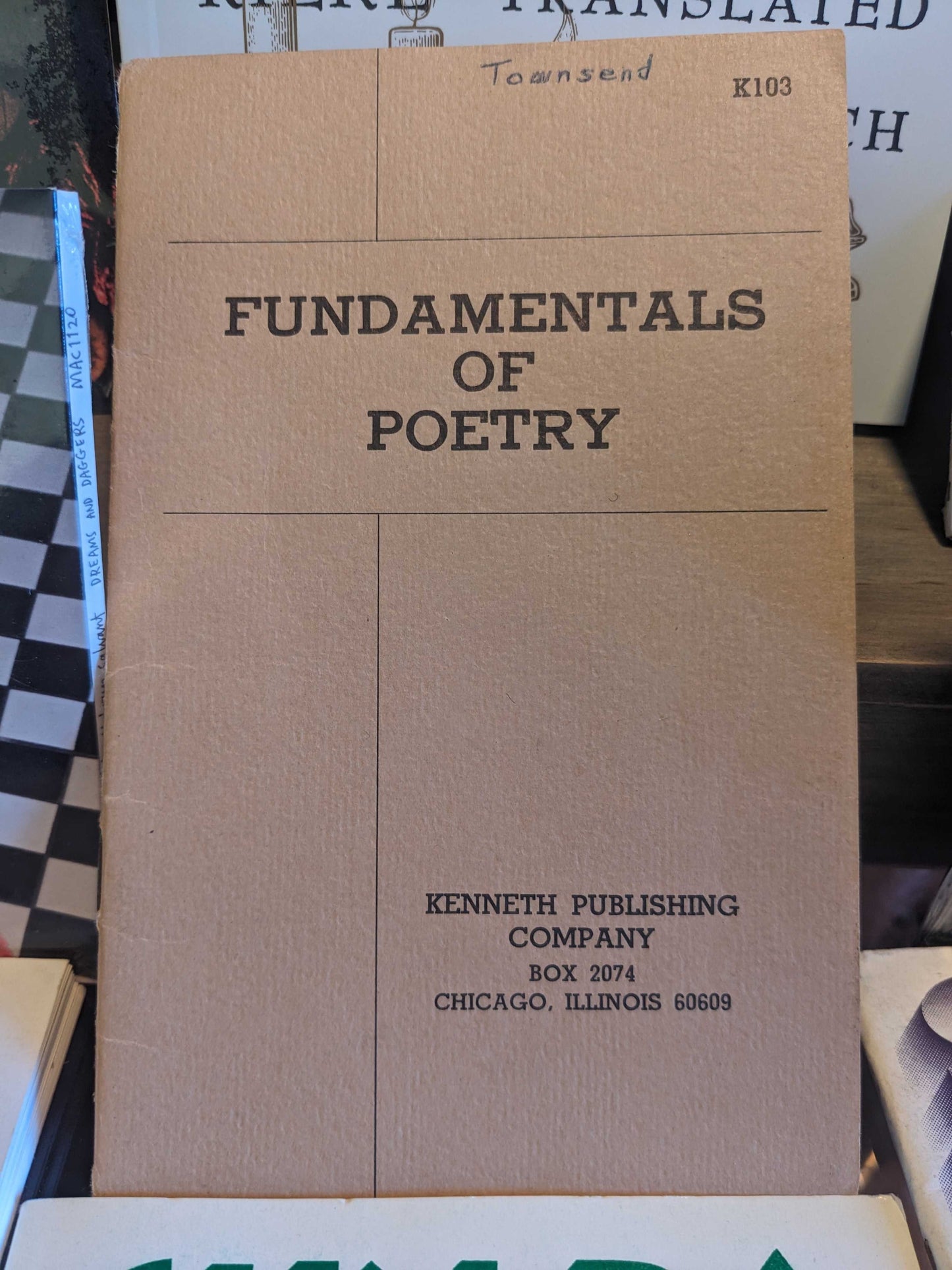 The Fundamentals of Poetry vintage books