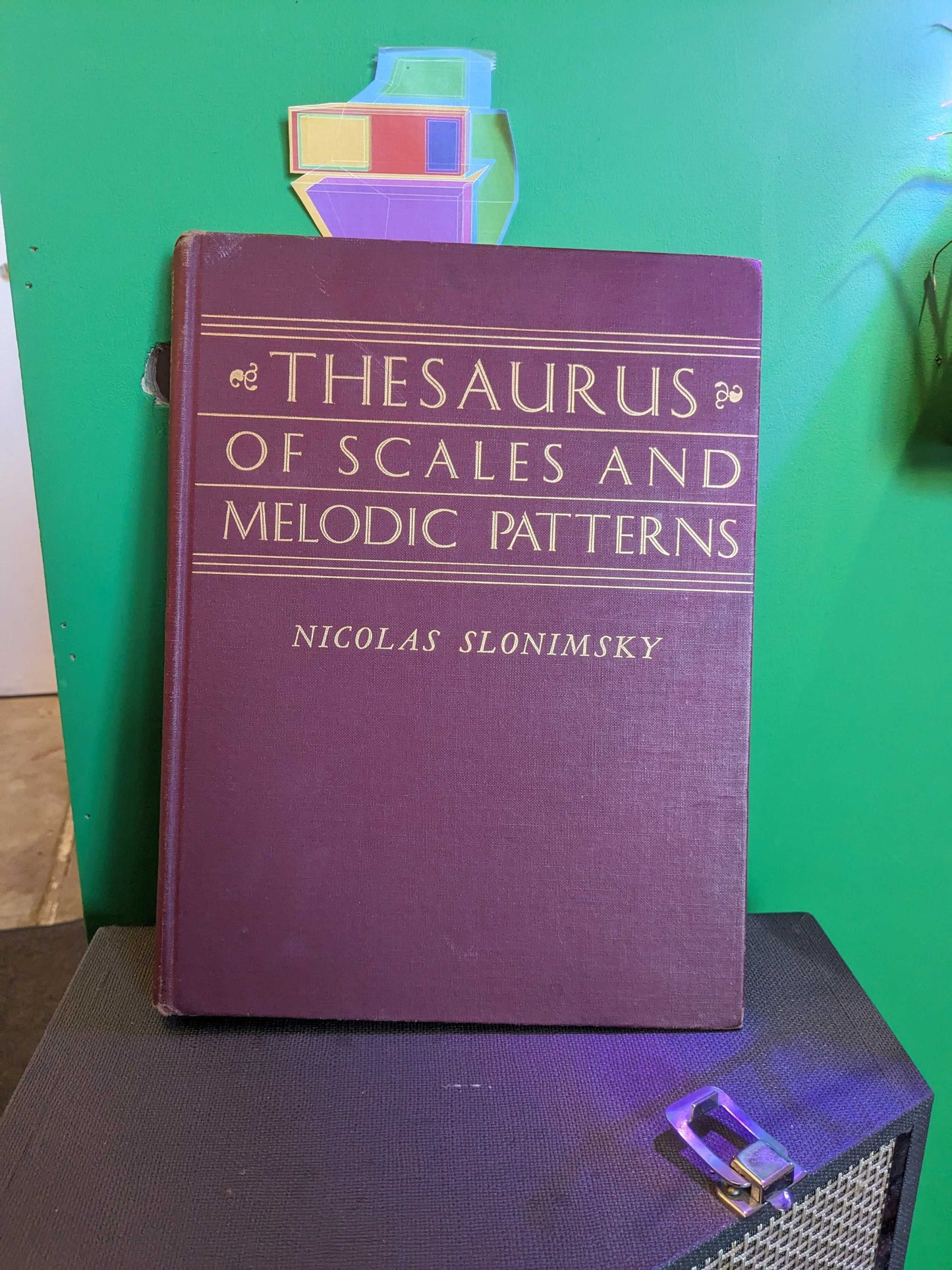 'A Thesaurus of Scales & Melodic Patterns vintage books