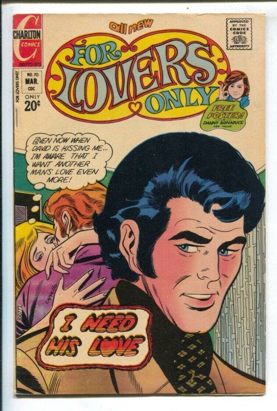 Charlton Comics For Lovers Only No. 70