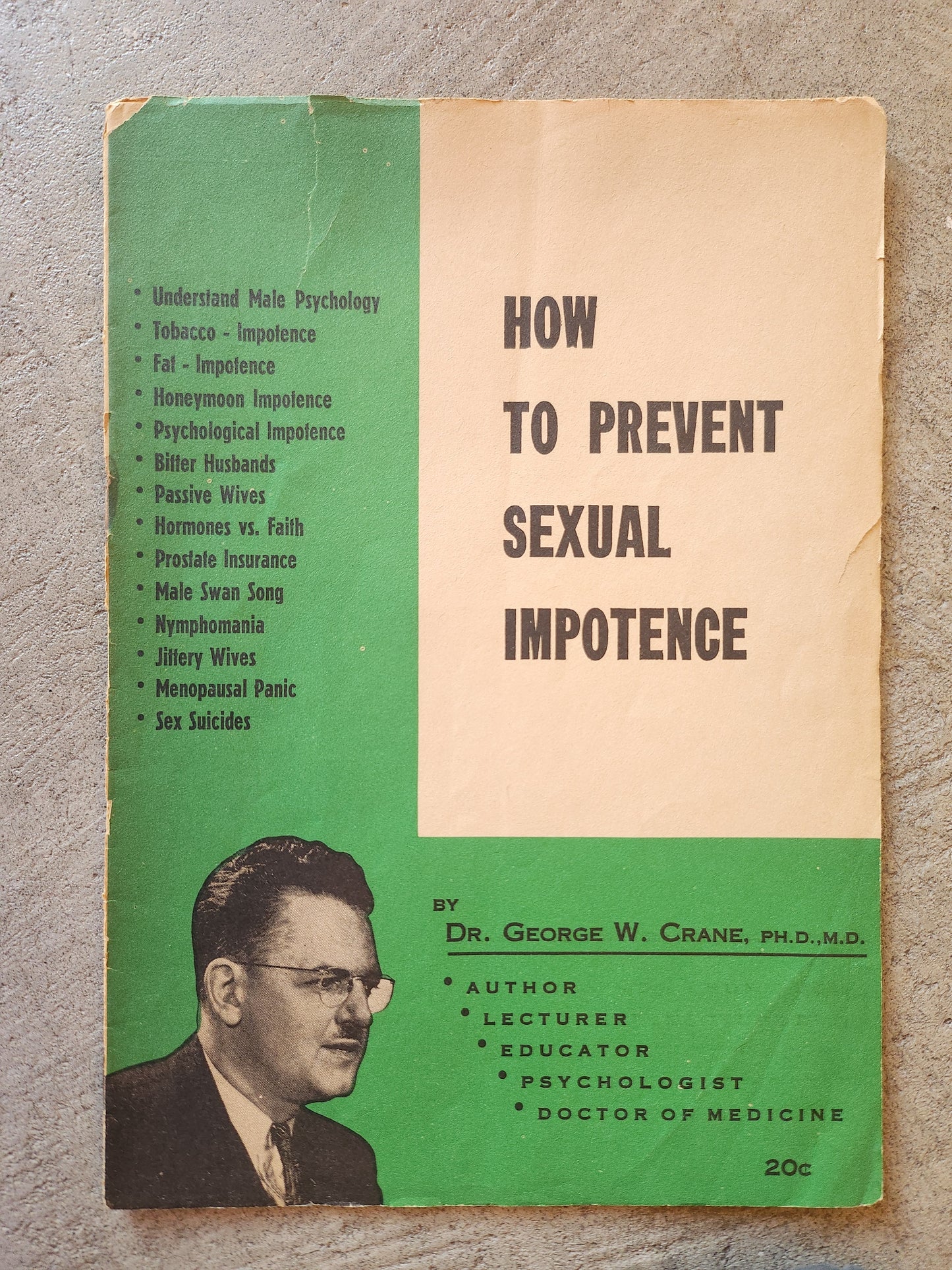 Dr. George W. Crane Booklets