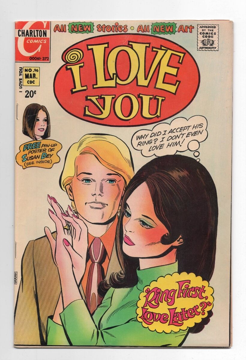 Charlton Comics i Love You No. 96