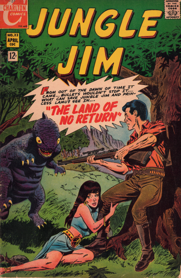 Charlton Comics Jungle Jim No. 23