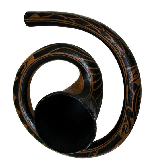 Terre Didgeridoo, Baked wood Didgehorn Maori