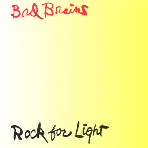 BAD BRAINS- 'Rock For Light' LP (org music)